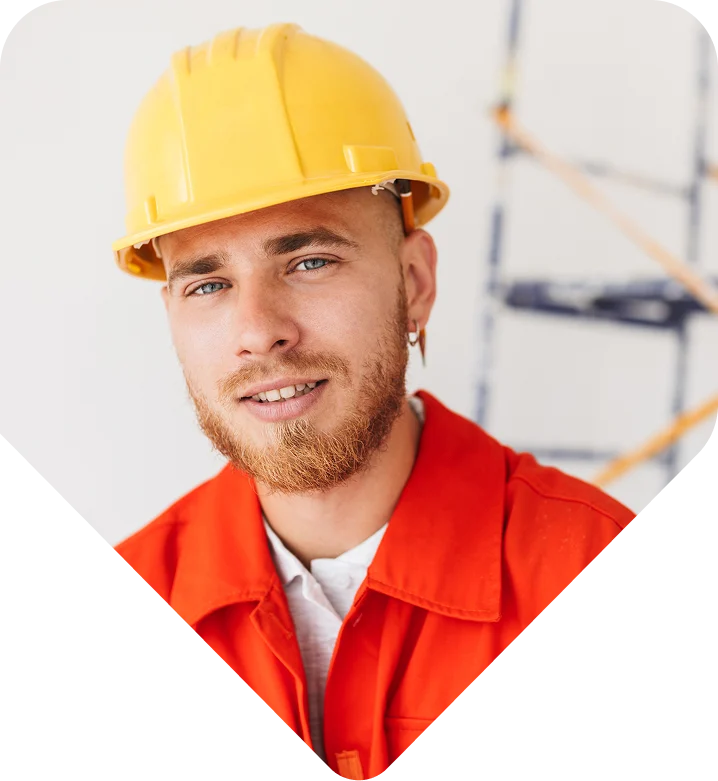 Trade Person on Work